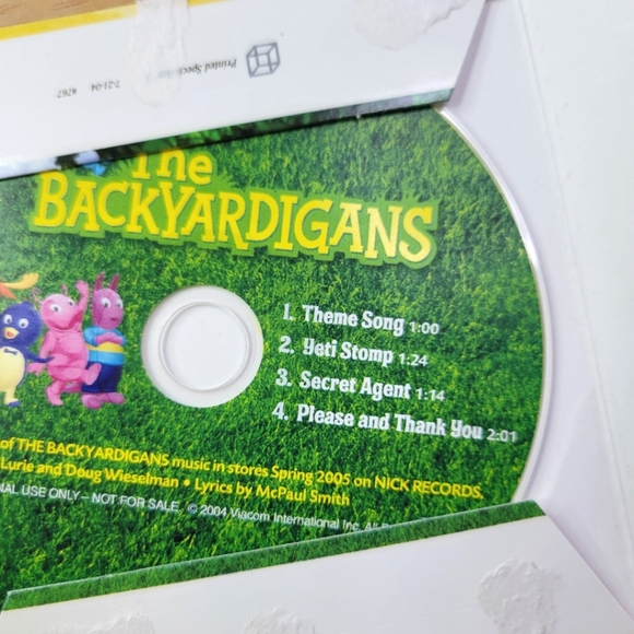 The Backyardigans : The Adventure Begins (Nick Jr Music CD, 2005) - Picture 11 of 14